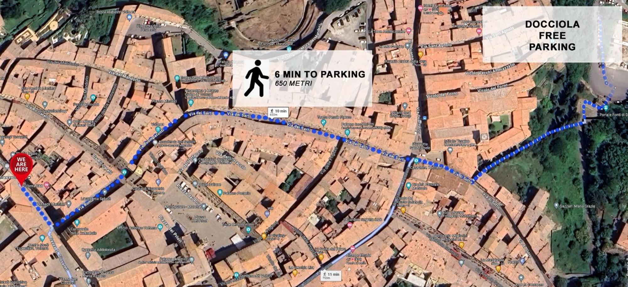 Il Cantuccio- Appartamento In Centro Con Giardino Volterra Exterior foto